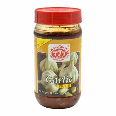 Garlic Pickle 777 Brand 300 Grams