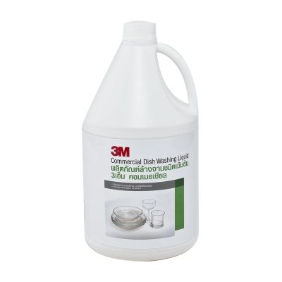 3M Dishwashing Liquid Mild Scent 3.8L 3เอ็ม ผลิตภัณฑ์ล้างจาน ชนิดเข้มข้นกลิ่นอ่อนละมุน 3.8ลิตร