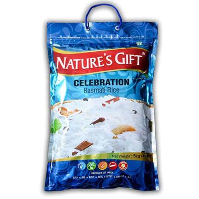 Natures Gift Celebration Basmati Rice 5kg