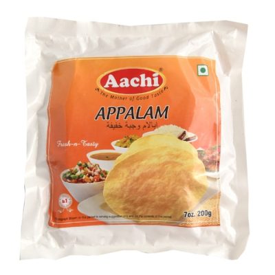 Aachi Appalam Papad (Papadum) 200g