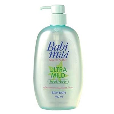 Baby Mild Ultra Mild Head&Body Baby Bath 400ml. เบบี้มายด์ ผลิตภัณฑ์อาบน้ำและสระผม 400มล.