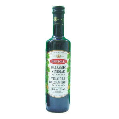 Bertolli Balsamic Vinegar 500ml. เบอร์ทอลลี่ น้ำส้มสายชูหมักบาลซามิค 500มล.