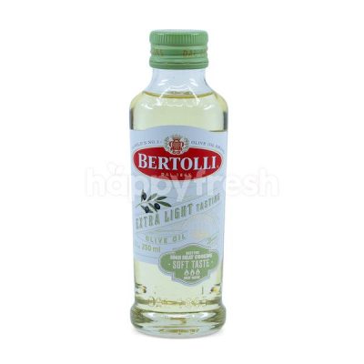 Bertolli Extra Light Tasting Olive Oil 250ml. เบอร์ทอลลีน้ำมันมะกอกเอ็กซ์ตร้าไลท์เทสติ้ง 250มล.