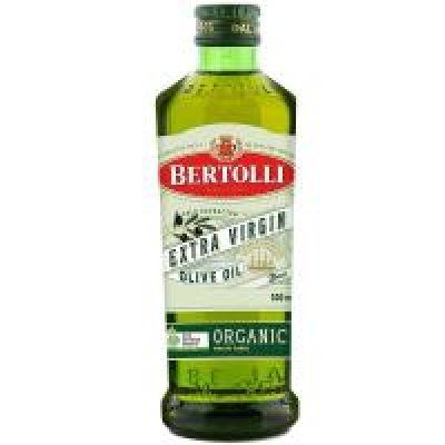 Bertolli Organic Extra Virgin Olive Oil 500ml. เบอร์ทอลลี่ น้ำมันมะกอก เอ็กซ์ตร้าเวอร์จิ้น500 มล.