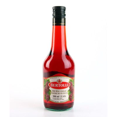 Bertolli Red Wine Vinegar 500ml. เบอร์ทอลลี่ น้ำส้มสายชูหมักจากไวน์แดง 500มล.