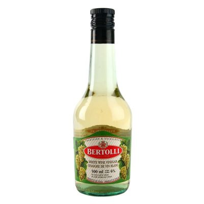 Bertolli White Wine Vinegar 500ml. เบอร์ทอลลี่ น้ำส้มสายชูหมักจากไวน์ขาว 500มล.