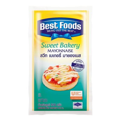 Best Foods Sweet Bakery Mayonnaise(J) 910g. เบสท์ฟู้ดส์ สวีทมายองเนส 910กรัม