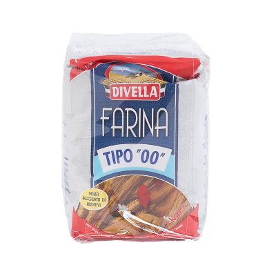 Divella Farina Plain Flour 1kg. ดีเวลล่า แป้งธรรมดา 1กก.