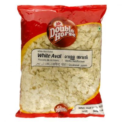 Double Horse White Aval Thick 500g