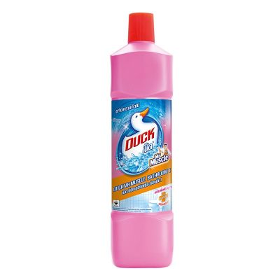 Duck Mr.Muscle Bathroom1 Cleaner(Pink floral) 450ml.×Pack3 เป็ด มิสเตอร์มัสเซิล น้ำยาทำความสะอาดห้องน้ำ พิงค์ฟลอรัล 450มล.×แพ็ค3