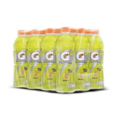 Gatorade Lemon Flavour(J) 500ml.×12 เกเตอเรด กลิ่นมะนาว 500มล.×12 ขวด