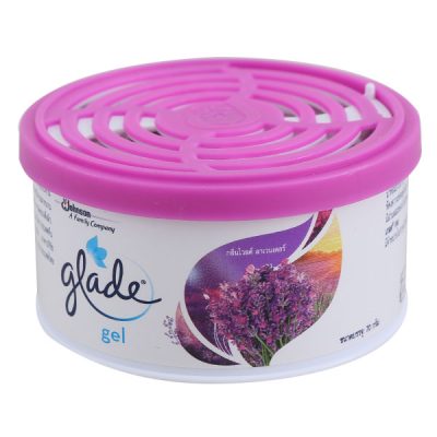 Glade Air Freshener Gel Wild Lavender70g.×Pack3 เกลด เจลปรับอากาศกลิ่นไวลด์ลาเวนเดอร์ 70กรัม×แพ็ค3