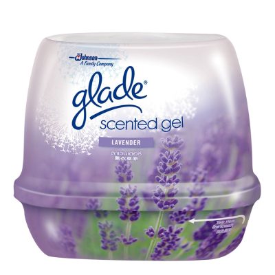 Glade Scented Gel Lavender 180g.×Pack3 เกลด เซ็นท์เต็ด เจลปรับอากาศกลิ่นลาเวนเดอร์ 180กรัม×แพ็ค3