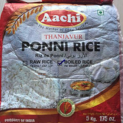 Aachi Ponni Boiled Rice 5 KG