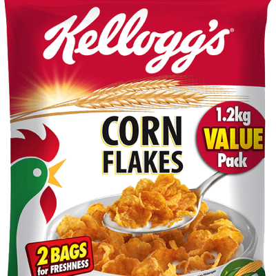 Kellogg’s Corn Flakes Cereal 1.2Kg เคลล็อกส์ คอร์นเฟลกส์ 1.2กก.