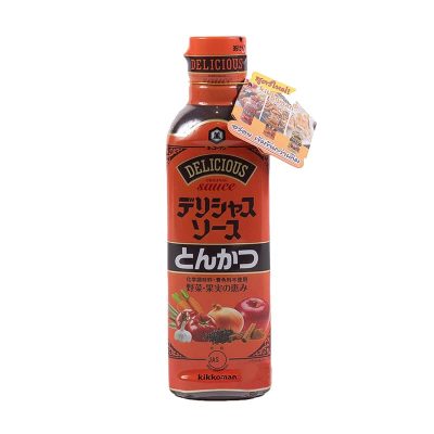 Kikkoman Tonkatsu Sauce 500ml. คิคโคแมน ซอสทงคัตสึ 500มล.