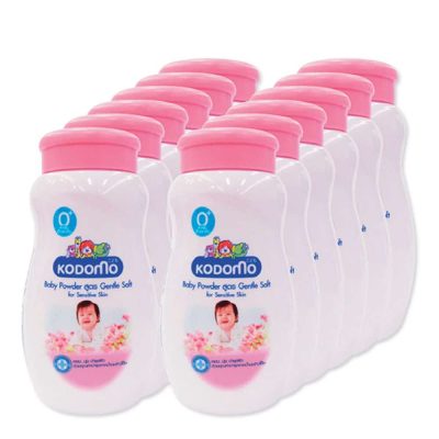 Kodomo Baby Powder(Pink) 50 ml. Pack12 โคโดโม แป้งเด็ก(สีชมพู) 50มล. แพ็ค12