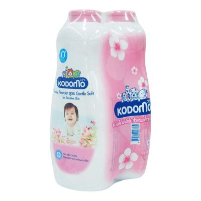 Kodomo Baby Powder Gentle Soft 450g. Pack2 โคโดโม แป้งเด็ก เจนเทิลซอฟท์ 450กรัม แพ็ค2