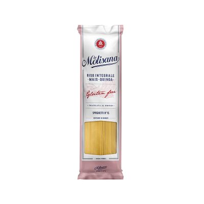 Lamolisana Gluten Free Spaghetti No.15 400g. ลาโมลิซาน่า กลูเตนฟรี เส้นสปาเก็ตตี้เบอร์15 400กรัม