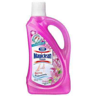 Magiclean Floor Cleaner Liquid Lilly Bouquet(Pink)1800 ml.มาจิคลีน น้ำยาทำความสะอาดพื้น กลิ่นลิลลี่บูเก้ สีชมพู 1800มล.