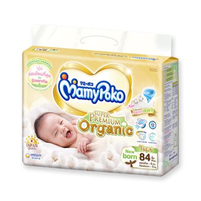 MamyPoko Tape Organic New Born x 84 pcs