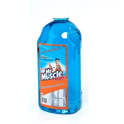 Mr.Muscle Glass Cleaner Windex4 2040ml. มิสเตอร์มัสเซิล น้ำยาเช็ดกระจก วินเด็กซ์4 2040มล.