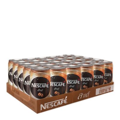 Nescafe Coffee Latte(J) 180ml.×30 เนสกาแฟ ลาเต้ 180มล.×30กระป๋อง