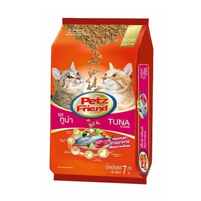 Petz Friend Tuna Flavored Cat Food 7kg. เพ็ทส์เฟรนด์ อาหารแมว รสทูน่า 7กก.