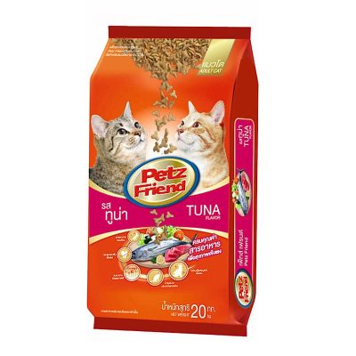 Petz Friend Tuna Flavored Cat Food 20kg. เพ็ทส์เฟรนด์ อาหารแมว รสทูน่า 20 กก.