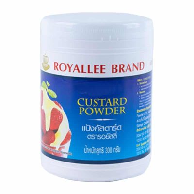 Royallee Custard Powder(J) 300g. รอยัลลี่ ผงคัสตาร์ด 300กรัม