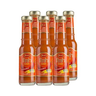 Roza Chilli Sauce 200g.×Pack6  โรซ่า ซอสพริก 200กรัม×แพ็ค6