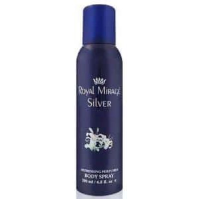 Royal Mirage Silver Body Spray 200 ml