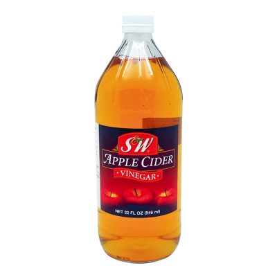 S&W Apple Cider Vinegar 946ml. เอสแอนด์ดับบลิว น้ำส้มสายชูหมักแอปเปิ้ล 946มล.