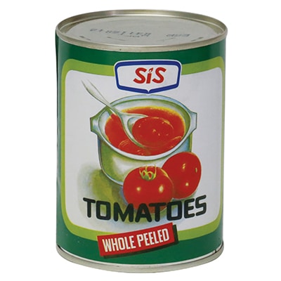 Sis Whole Peeled Tomatoes 3200g. มะเขือเทศปอกผิว ตราซิส 3200กรัม