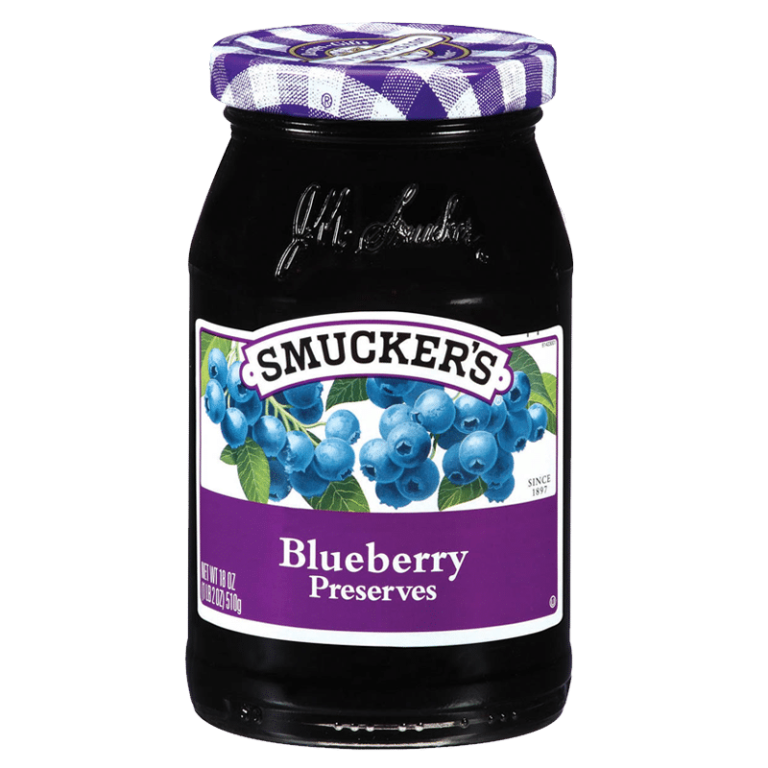 Smucker's Blueberry Jam 340g. สมัคเกอร์ส แยมบลูเบอร์รี่ 340กรัม