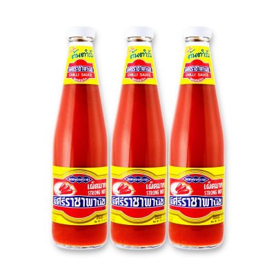 Srirachapanich Hot Chilli Sauce(J) 570g.×3 ศรีราชาพานิช ซอสพริกเผ็ดมาก 570กรัมx3