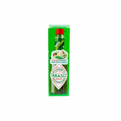 Tabasco Green Jalapeno Sauce 60ml. ทาบาสโค ซอสพริกกรีนเปปเปอร์ซอส 60มล.