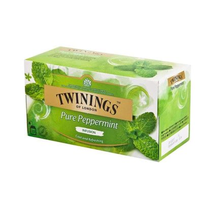 Twinings Peppermint Tea(J) 2g.×25pcs.  ทไวนิงส์ ชาเปปเปอร์มินต์ 2กรัมx25ซอง