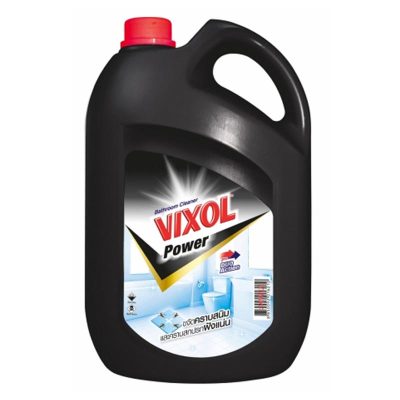 Vixol Bathroom Cleaner Black 3500ml. วิกซอล น้ำยาล้างห้องน้ำ สูตรพาวเวอร์ สีดำ 3500มล.
