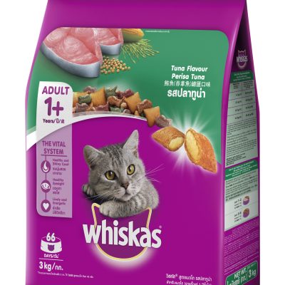 Whiskas Cat Food Adult Tuna 3 kg