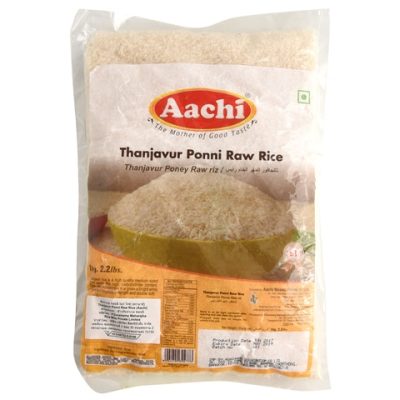 Aachi Thanjavur Ponni Raw Rice 1kg