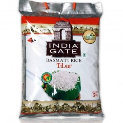 Basmathi Rice India Gate Tibar 5 kg