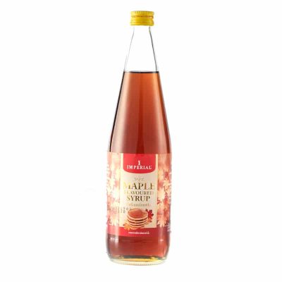 Imperial Syrup Maple Flavor 700ml.  อิมพีเรียล น้ำเชื่อมกลิ่นเมเปิ้ล 700มล.