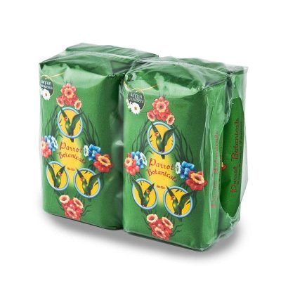 Parrot soap (Green) 60g.×6pcs. นกแก้ว สบู่พฤกษา(สีเขียว) 60กรัม×6 ก้อน