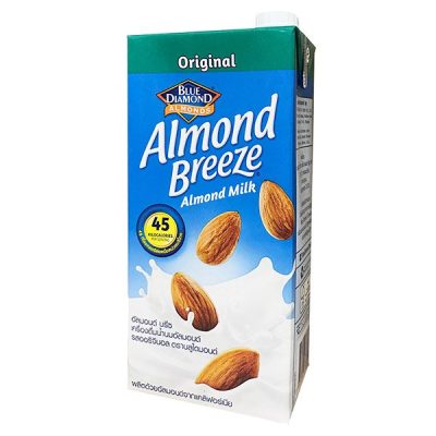 Blue Diamond Almond Breeze Almond Milk Original Flavor 946 Ml. บลูไดมอนด์ อัลมอนด์บรีซ นมอัลมอนด์รสดั้งเดิม 946มล.