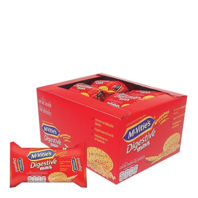 Mc.Vities Digestive Delicious Wheat Biscuits 38.5×12pcs. แมคไวตี้ส์ ไดเจสทีฟ บิสกิตโฮลวีท 38.5กรัม×12ชิ้น