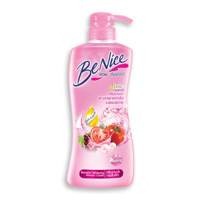 BeNice Liquid Soap 450 ml. บีไนซ์ ครีมอาบน้ำ บิวตี้ฟูล ไวท์เทนนิ่ง ขนาด 450 มล.