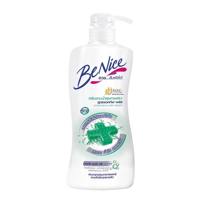 BeNice Liquid Soap Active Plus 450 ml.บีไนซ์ ครีมอาบน้ำ สูตรแอนตี้แบคทีเรีย ขนาด 450 มล.