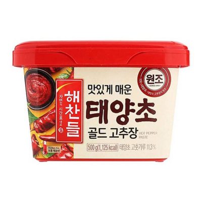 CJ Haechandle Gochujang Korean Chilli Sauce 500g.แฮชานเดิล โกชูจัง พริกแกงเกาหลี 500 กรัม