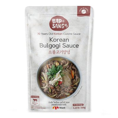 Bapsang Korean Bulgogi Sauce 500g.บับซัง โคเรียน บุลโกกิ ซอส 500 กรัม.